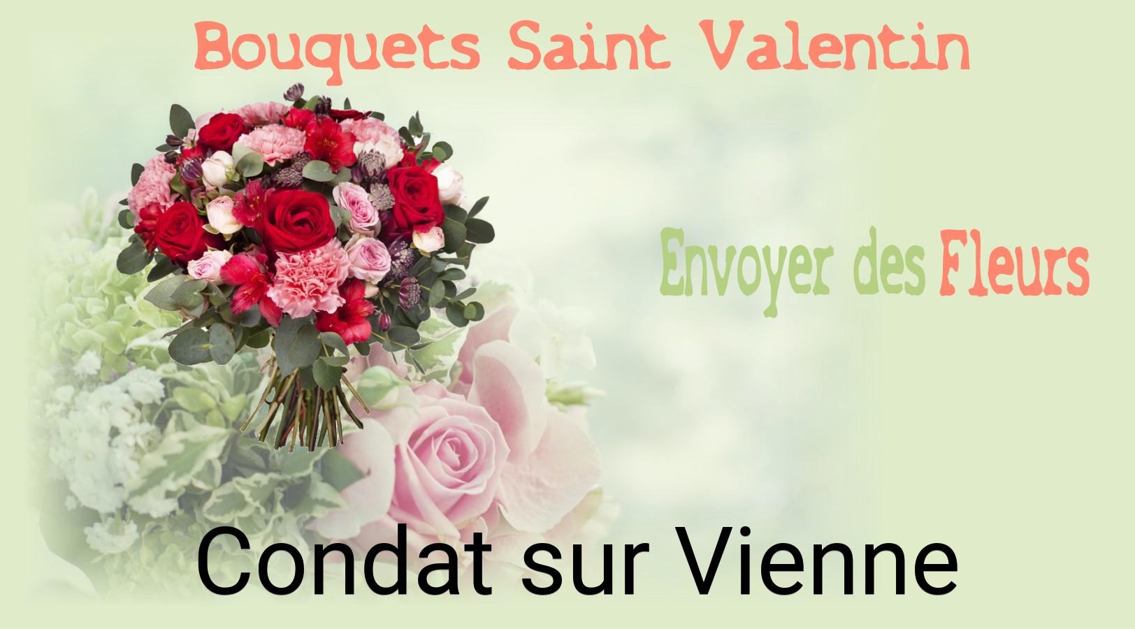 Roses de Saint-Valentin livrées à Condat-sur-Vienne