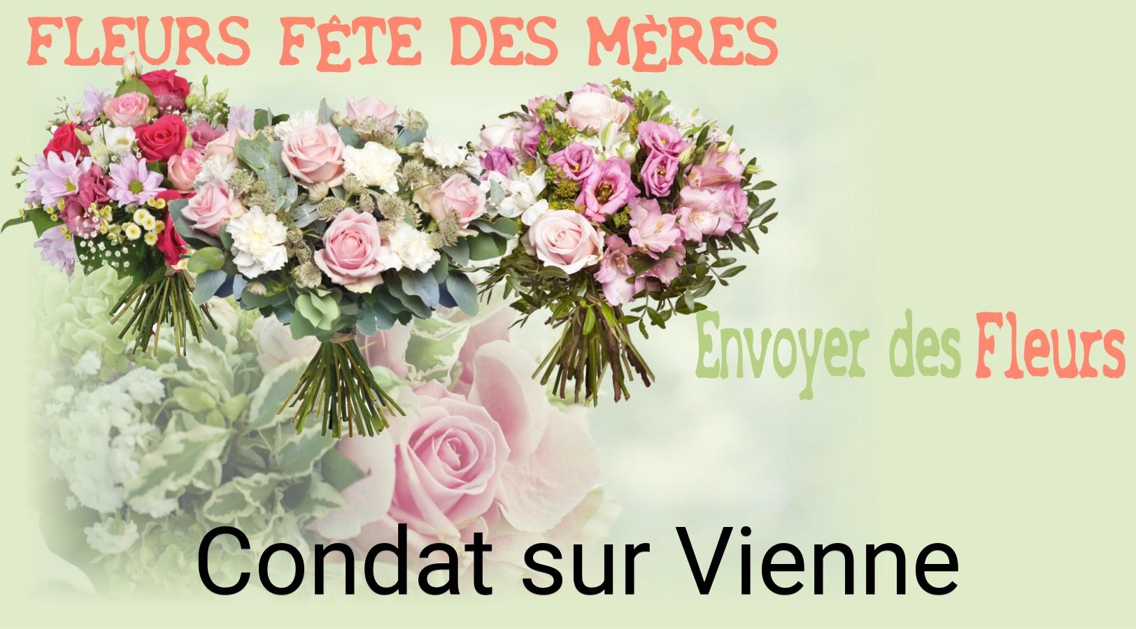 Bouquet de Fête des Mères livré à Condat-sur-Vienne